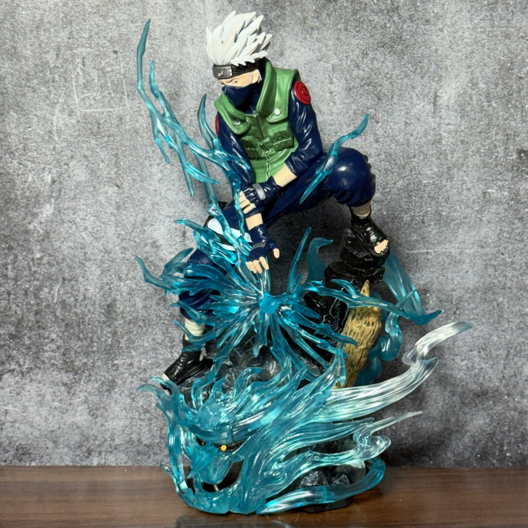 Naruto Shippuden Kakashi Hatake Chidori With Lightning Blade Premium Action Figure PVC [ 24 CM ] || NARUTO
