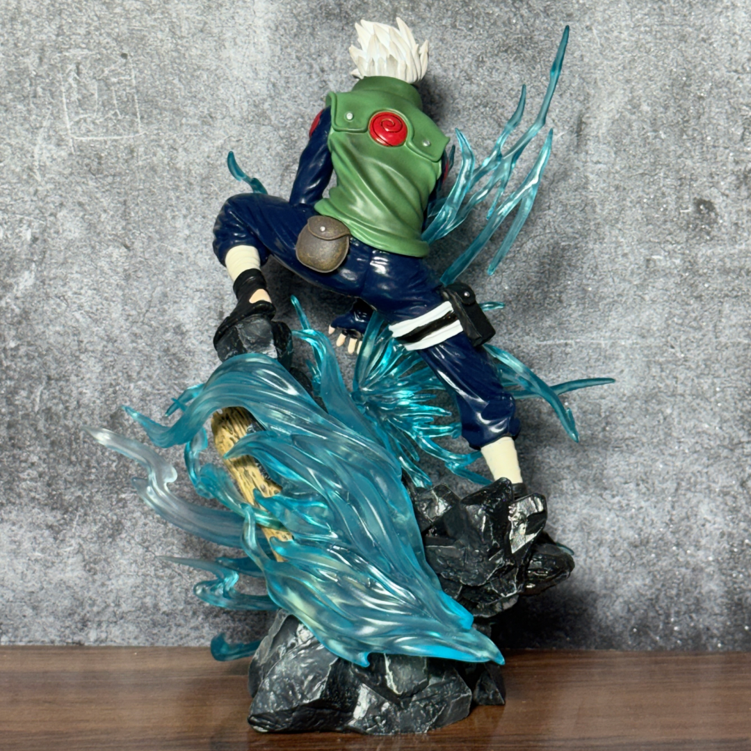 Naruto Shippuden Kakashi Hatake Chidori With Lightning Blade Premium Action Figure PVC [ 24 CM ] || NARUTO