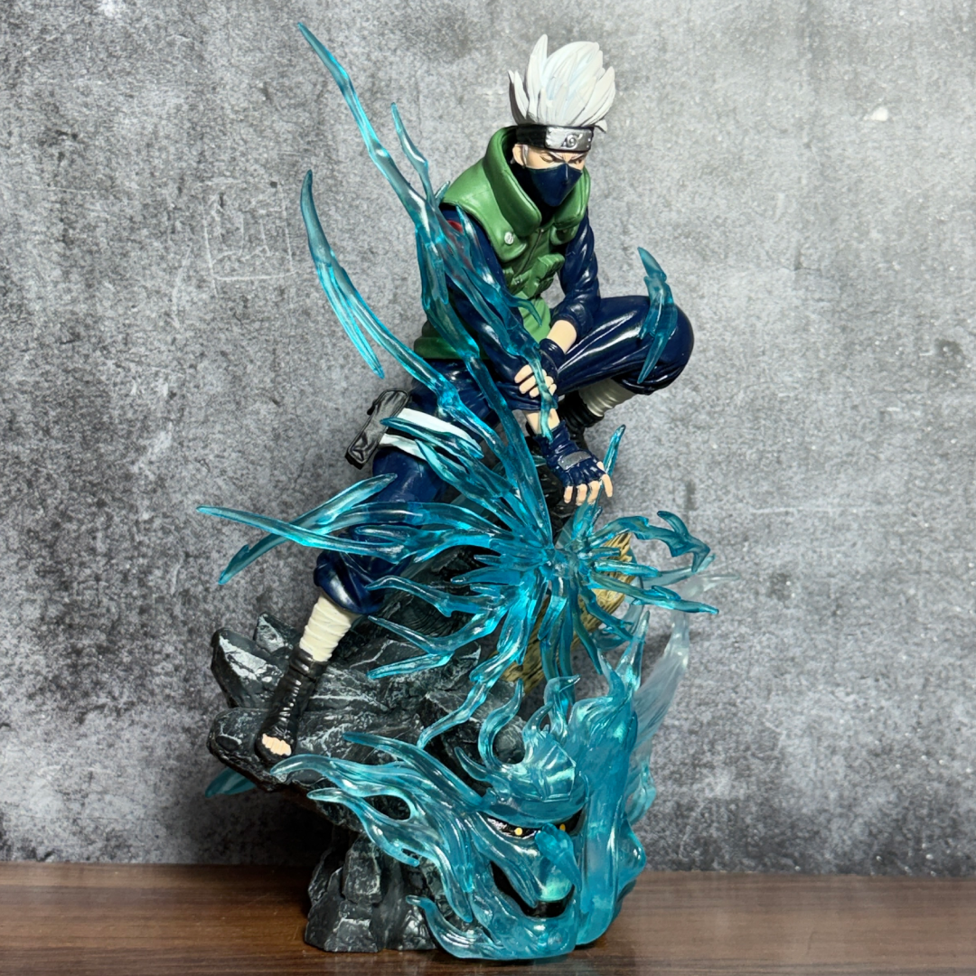 Naruto Shippuden Kakashi Hatake Chidori With Lightning Blade Premium Action Figure PVC [ 24 CM ] || NARUTO