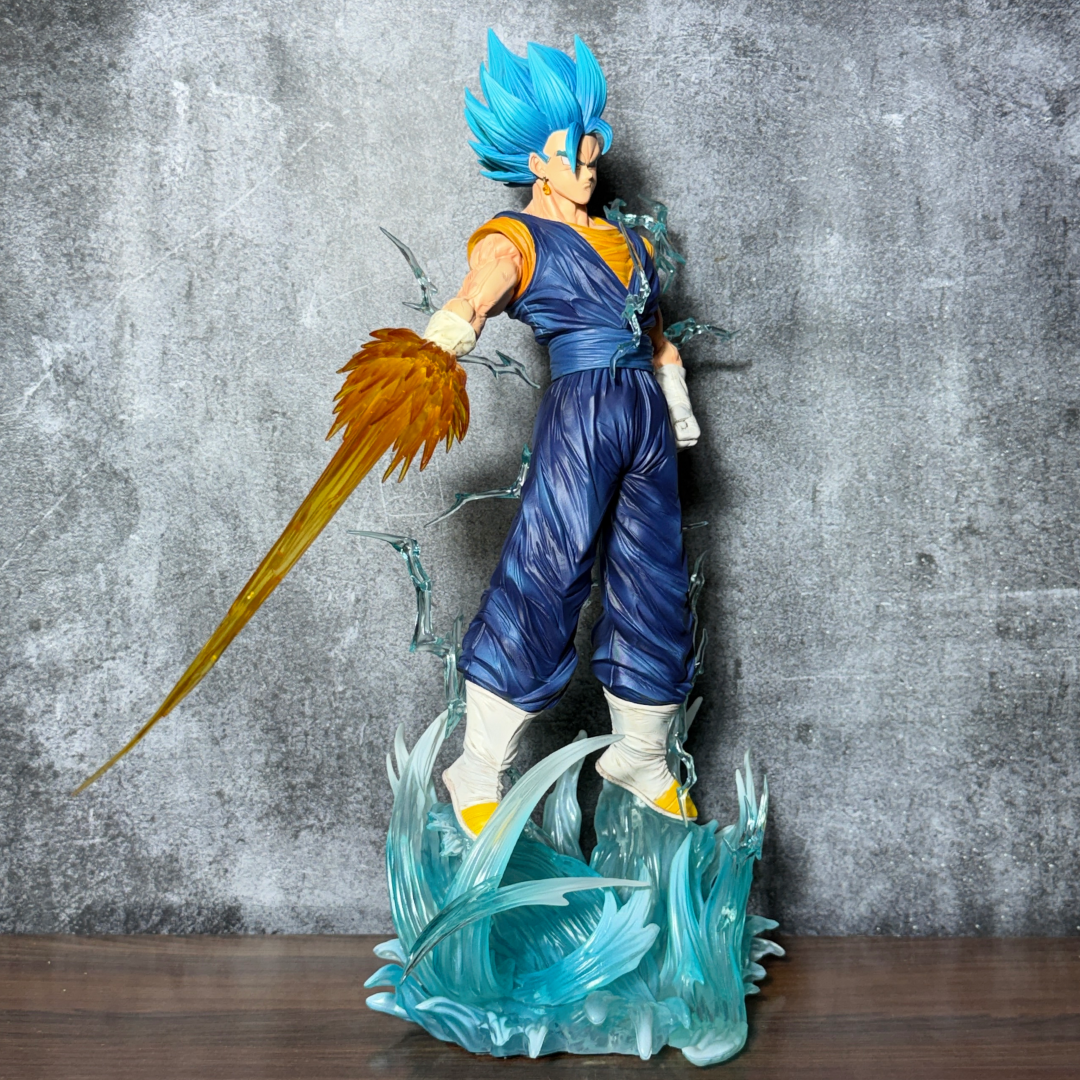 Dragon Ball Super Super Saiyan Blue Vegito With LED Light-Up Spirit Sword & LED Base Premium Limited Edition Action Figure PVC [ 40 CM ] || NARUTO