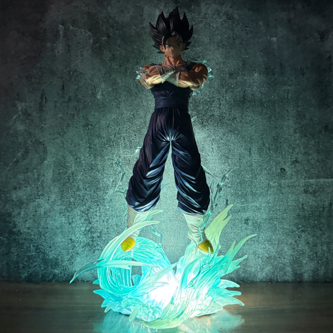 Dragon Ball Super Super Saiyan Blue Vegito With LED Light-Up Spirit Sword & LED Base Premium Limited Edition Action Figure PVC [ 40 CM ] || NARUTO