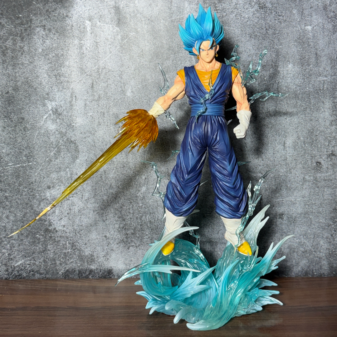 Dragon Ball Super Super Saiyan Blue Vegito With LED Light-Up Spirit Sword & LED Base Premium Limited Edition Action Figure PVC [ 40 CM ] || NARUTO
