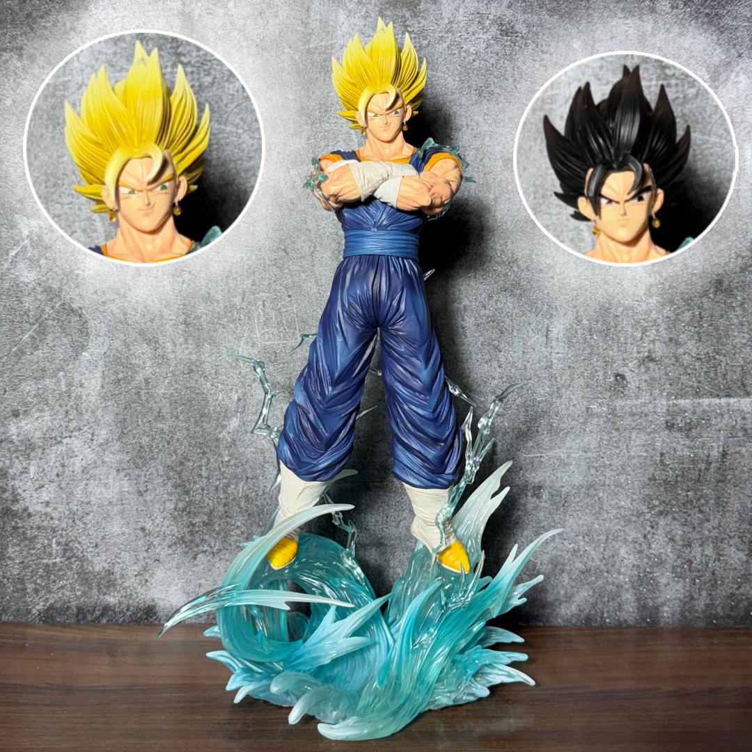 Dragon Ball Super Super Saiyan Blue Vegito With LED Light-Up Spirit Sword & LED Base Premium Limited Edition Action Figure PVC [ 40 CM ] || NARUTO