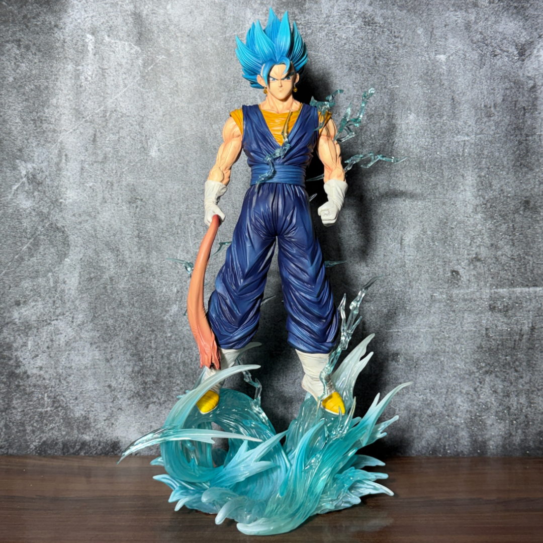 Dragon Ball Super Super Saiyan Blue Vegito With LED Light-Up Spirit Sword & LED Base Premium Limited Edition Action Figure PVC [ 40 CM ] || NARUTO