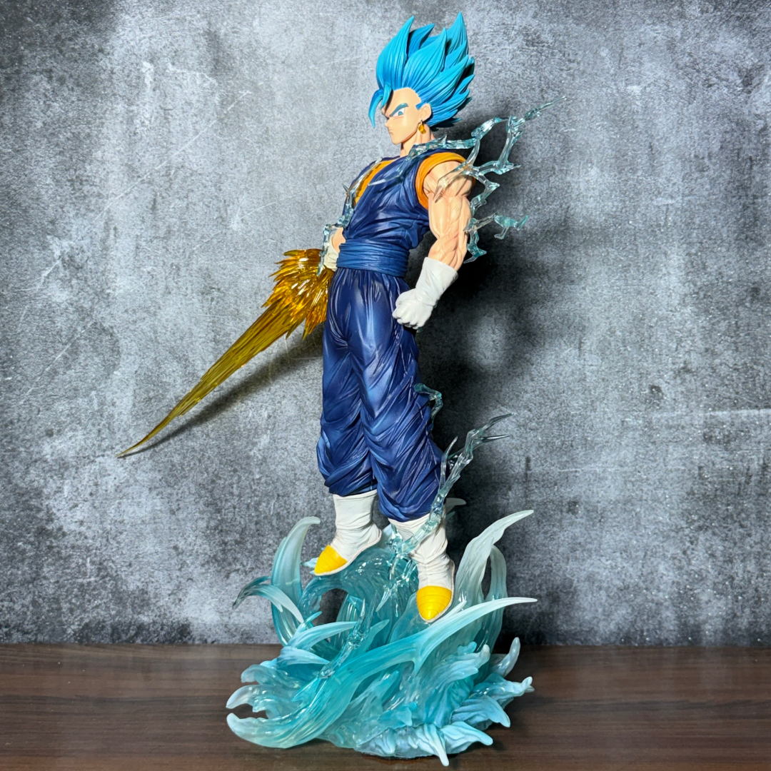 Dragon Ball Super Super Saiyan Blue Vegito With LED Light-Up Spirit Sword & LED Base Premium Limited Edition Action Figure PVC [ 40 CM ] || NARUTO