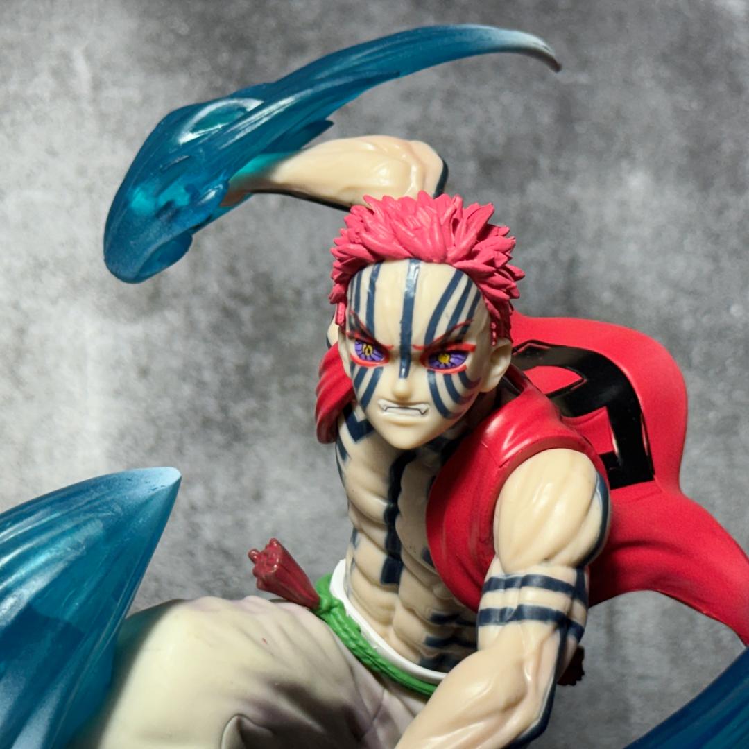 Demon Slayer Akaza With LED Light-Up Destructive Death Compass Needle Statue Premium Action Figure PVC [ 28 CM ] || DEMON SLAYER