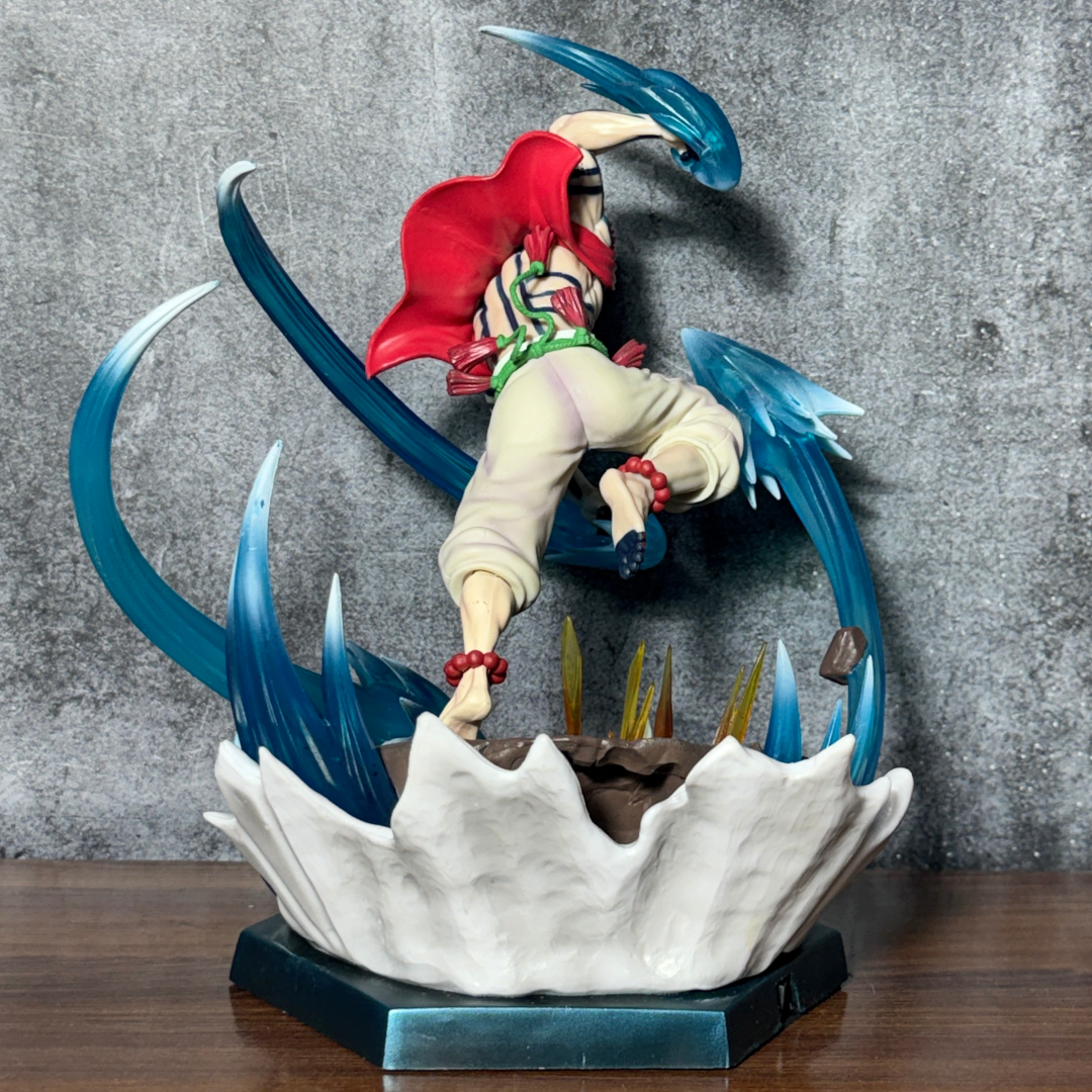 Demon Slayer Akaza With LED Light-Up Destructive Death Compass Needle Statue Premium Action Figure PVC [ 28 CM ] || DEMON SLAYER