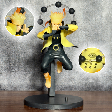 Naruto Shippuden Uzumaki Naruto Six Paths Sage Mode || Truth-Seeking Orbs Floating Battle Action Figure PVC [ 20 CM ] || NARUTO
