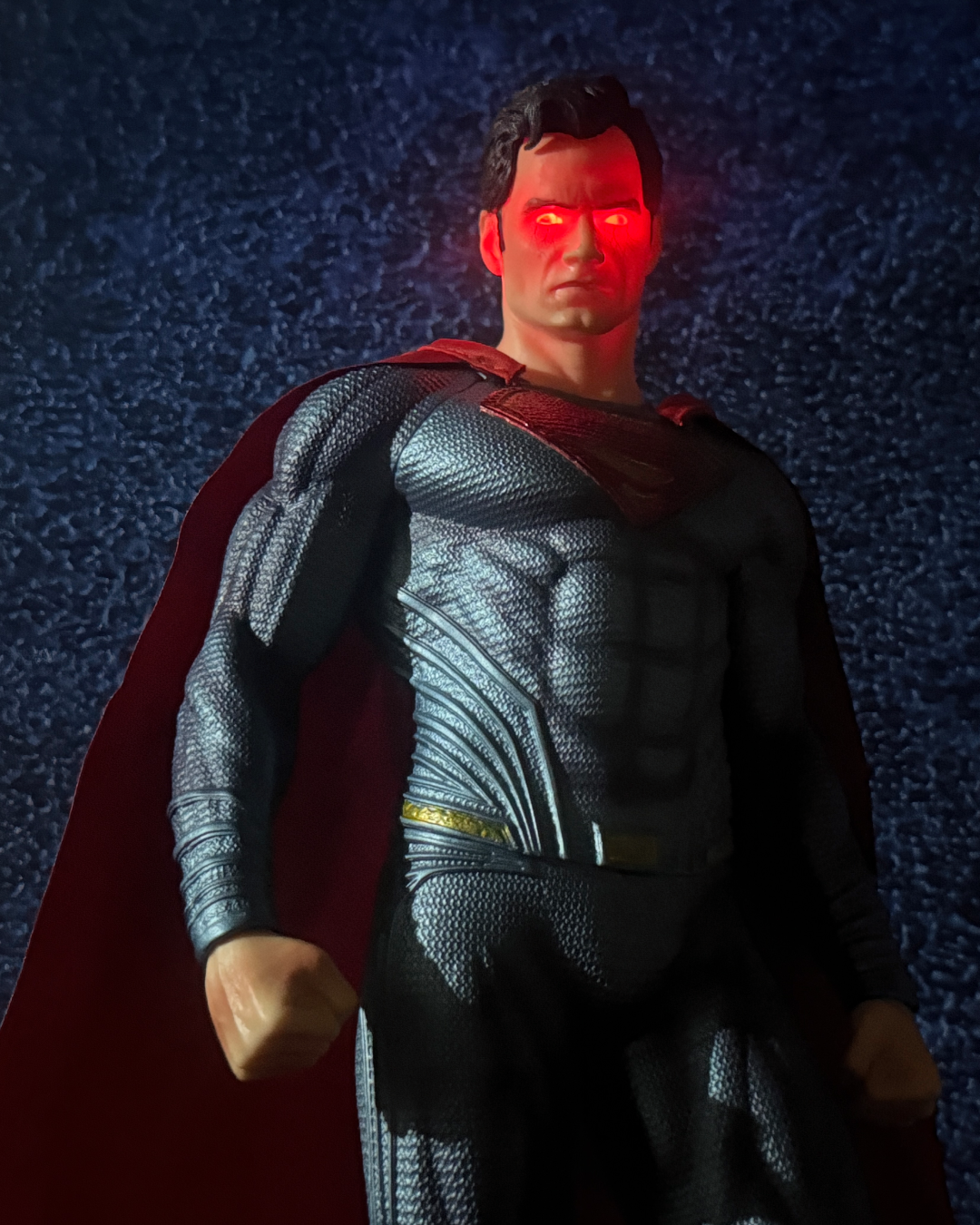 Superman Henry Cavill LED Light-Up with Red LED Eyes & Display Base DC Premium Collectible Limited Edition Action Figure PVC [ 50 CM ] || DC