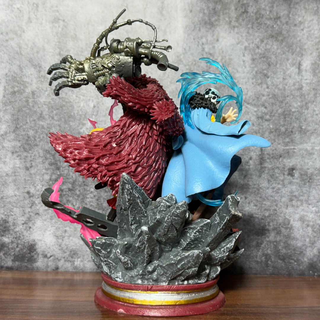 One Piece "Three Captains" Diorama Statue Luffy, Law & Kid Wano Arc Battle Action Figure PVC [ 22 CM ] || ONE PIECE