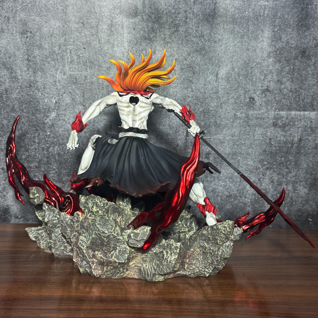Bleach Ichigo Kurosaki Vasto Lorde Complete Hollowfication Statue Limited Edition Action Figure PVC [ 23 CM ] || BLEACH