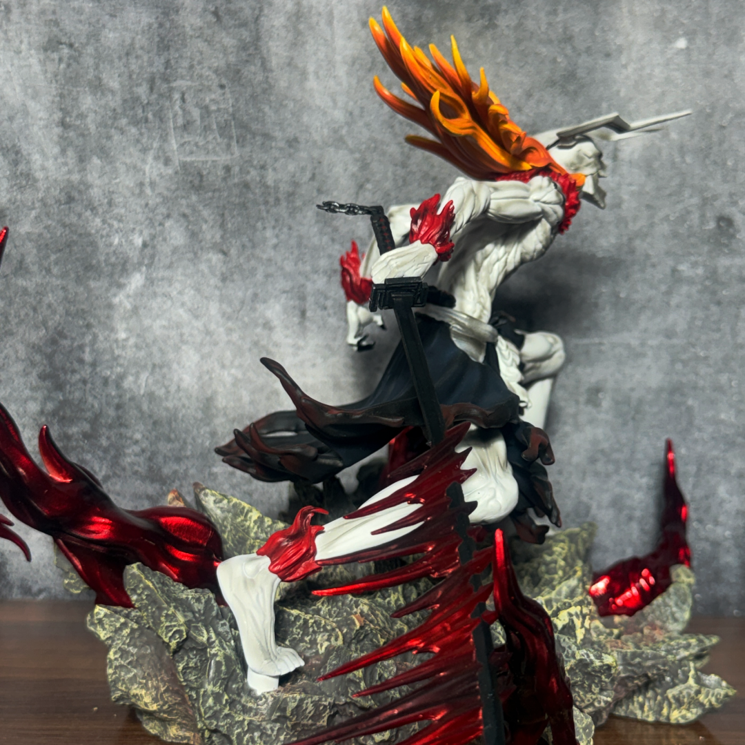 Bleach Ichigo Kurosaki Vasto Lorde Complete Hollowfication Statue Limited Edition Action Figure PVC [ 23 CM ] || BLEACH