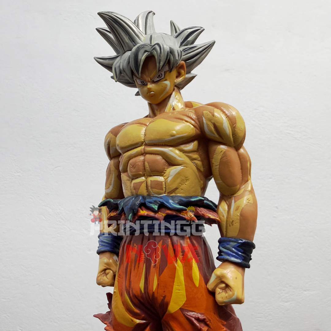 3D Goku Ultra Instinct Warrior Dragon Ball Z Action Figure – Premium Anime Collectible Statue (30 CM)