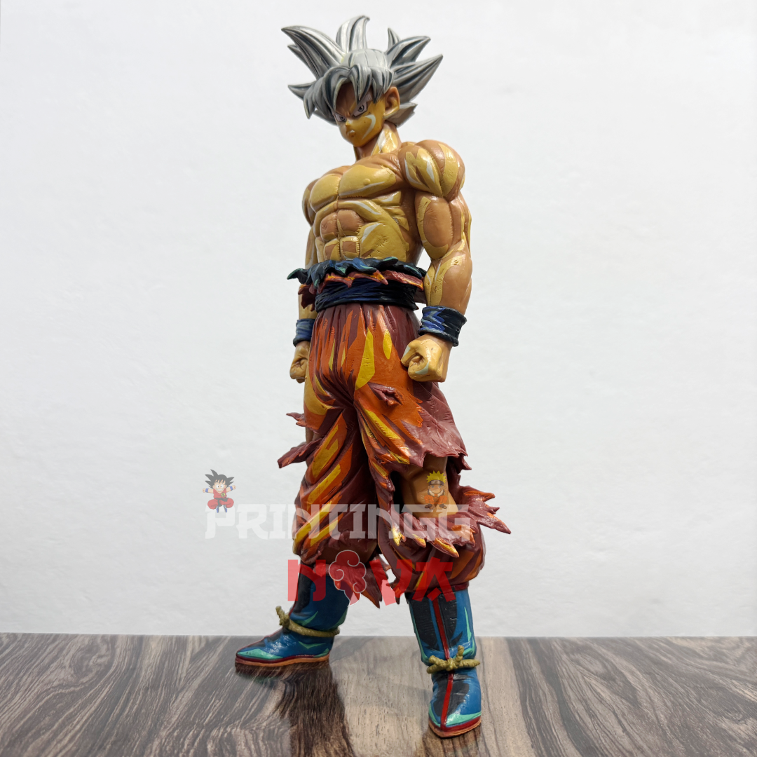 3D Goku Ultra Instinct Warrior Dragon Ball Z Action Figure – Premium Anime Collectible Statue (30 CM)