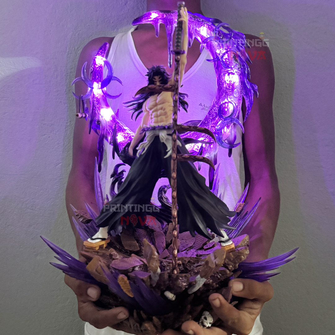 Demon Slayer Kokushibo Upper Moon One LED Action Figure (50 CM) – Premium Collector's Edition