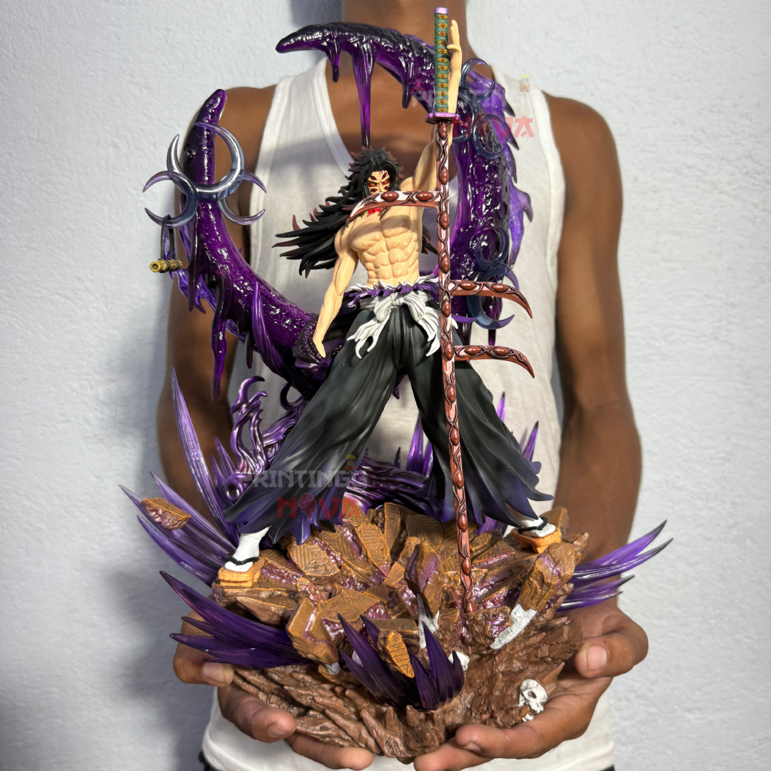 Demon Slayer Kokushibo Upper Moon One LED Action Figure (50 CM) – Premium Collector's Edition