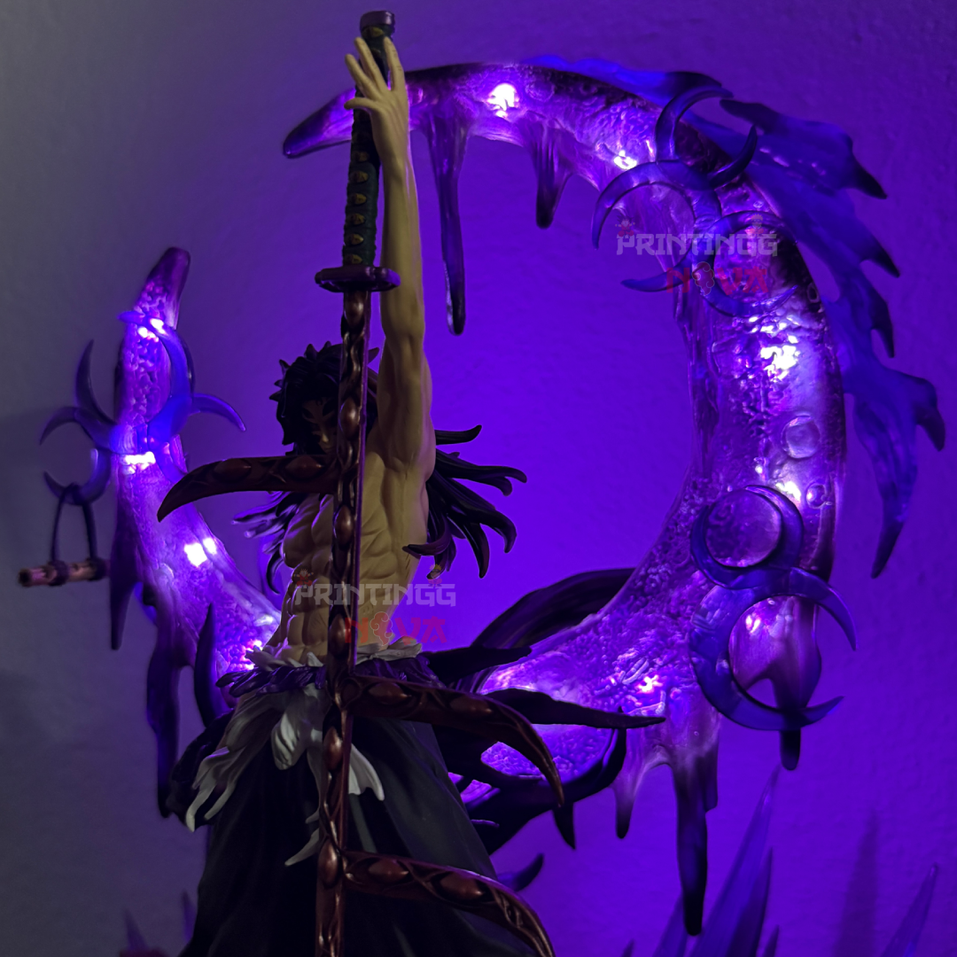 Demon Slayer Kokushibo Upper Moon One LED Action Figure (50 CM) – Premium Collector's Edition