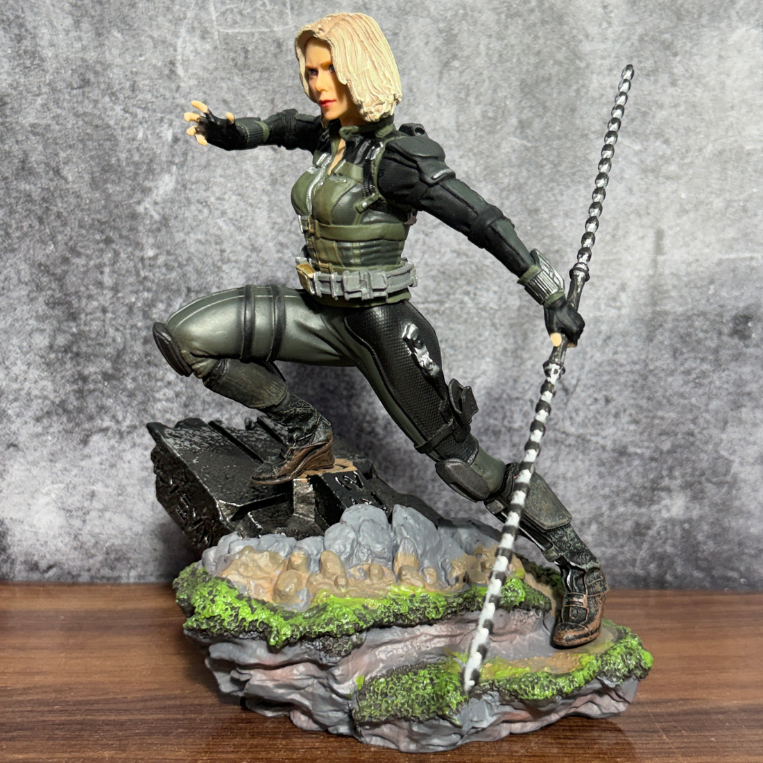 Marvel Avengers Black Widow Infinity War Action Figure with Staff