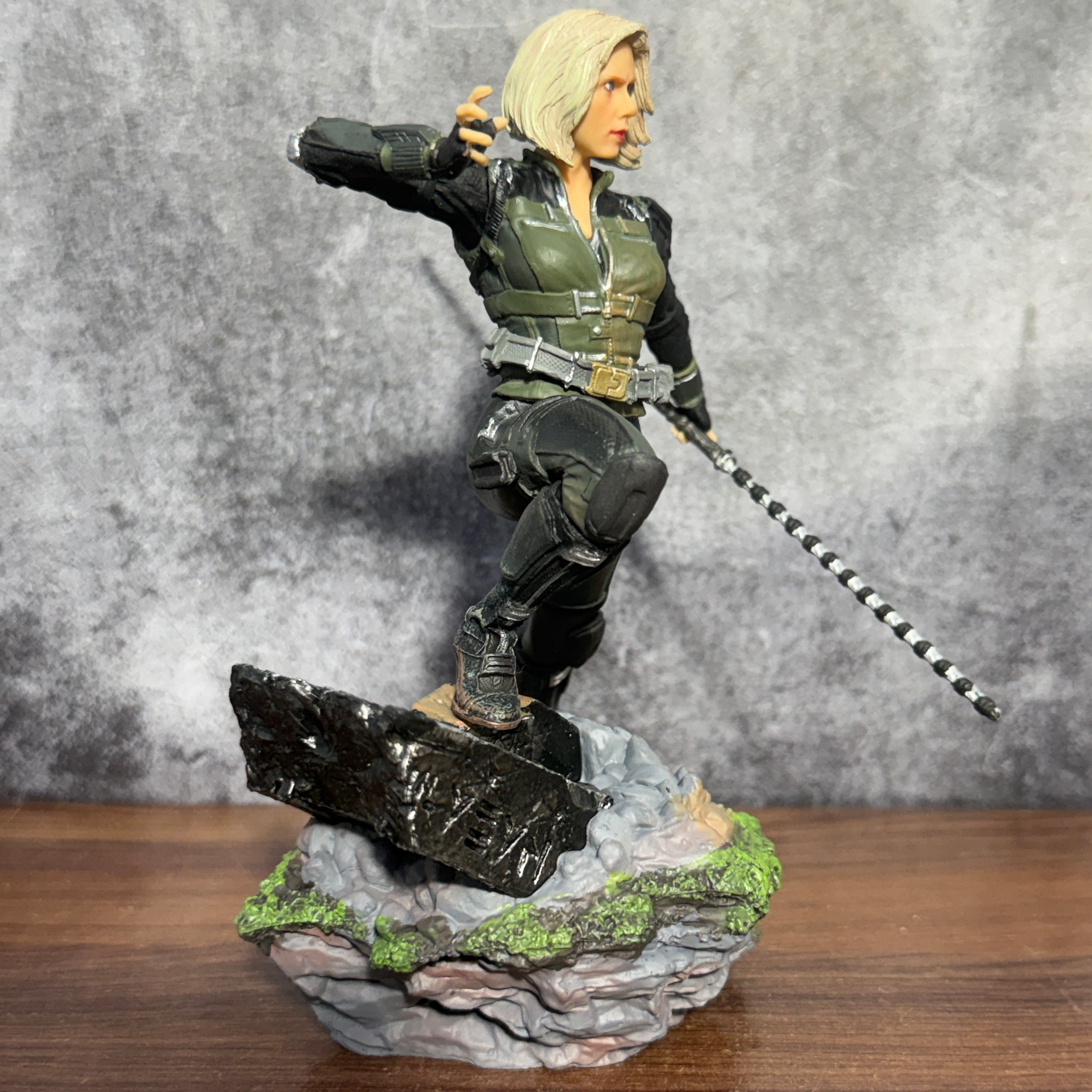 Marvel Avengers Black Widow Infinity War Action Figure with Staff