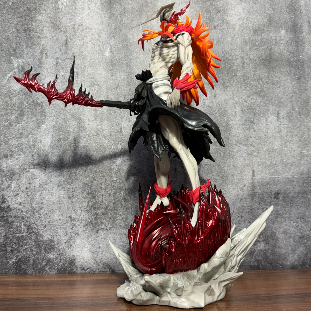 Bleach Ichigo Kurosaki Vasto Lorde Hollow Form Statue (32 CM) | Premium Anime Collectible Figure | Detailed Display Model