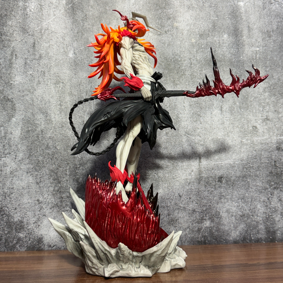 Bleach Ichigo Kurosaki Vasto Lorde Hollow Form Statue (32 CM) | Premium Anime Collectible Figure | Detailed Display Model