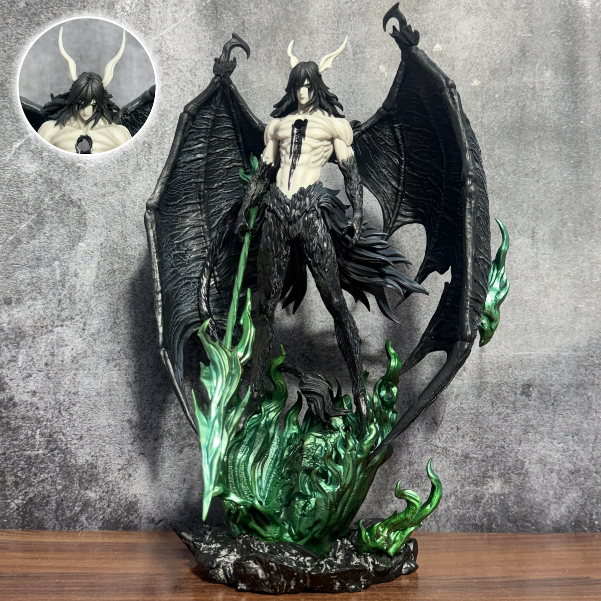 Bleach Ulquiorra Cifer Segunda Etapa Statue | Winged Hollow Form Premium Anime Collectible Figure
