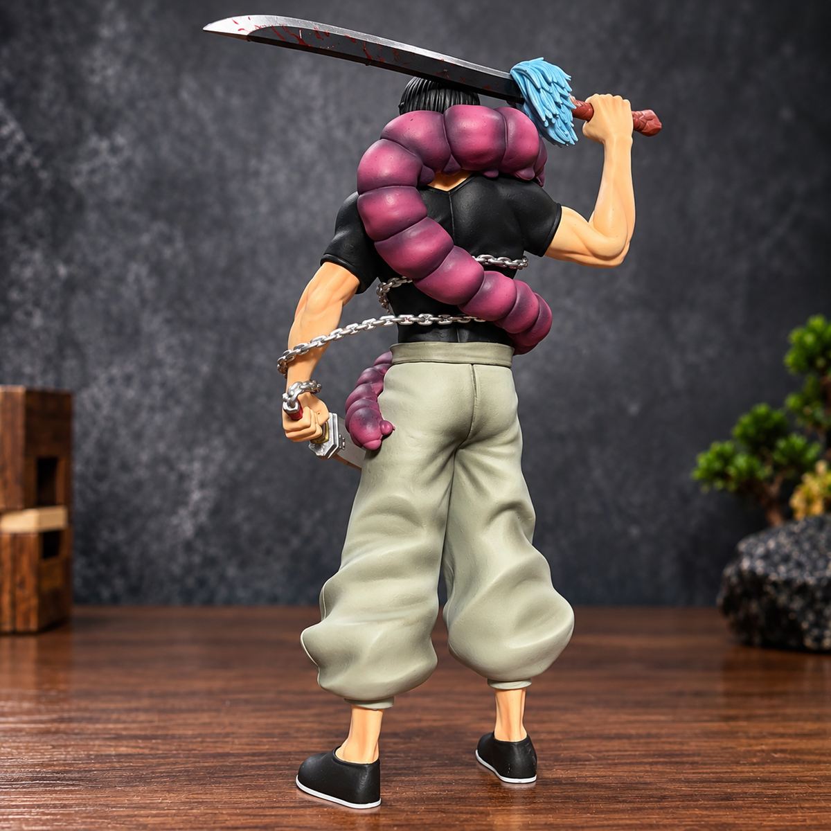 Jujutsu Kaisen Toji Fushiguro Action Figure (21cm) – Sorcerer Killer Anime Collectible Statue with Weapons & Cursed Spirit