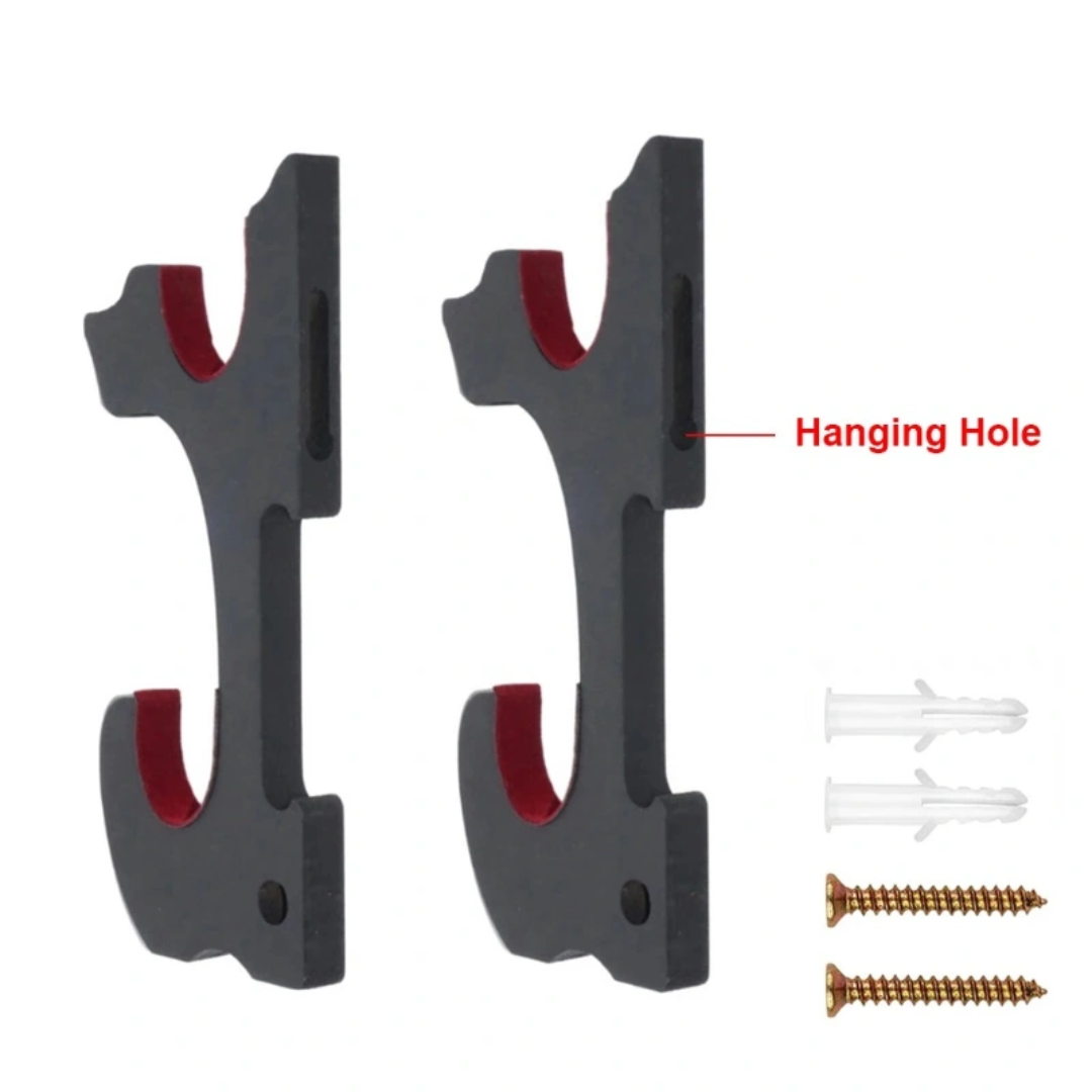 2 Layer Wall Mount Premium Wooden Display Rack for Katana Collection Katana Sword Stand || WALL MOUNT KATANA STAND