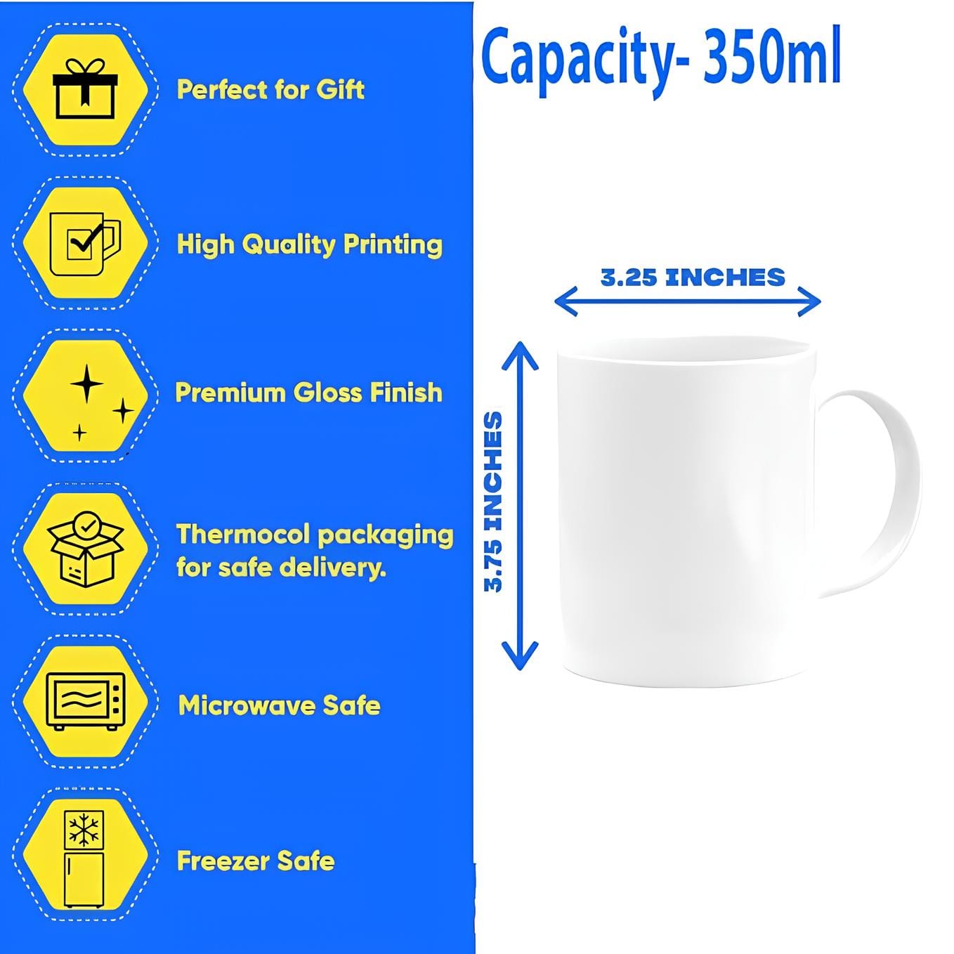 Zoro One Pice Anime Printed Coffee Mug (300 ml) || ONE PICE #4