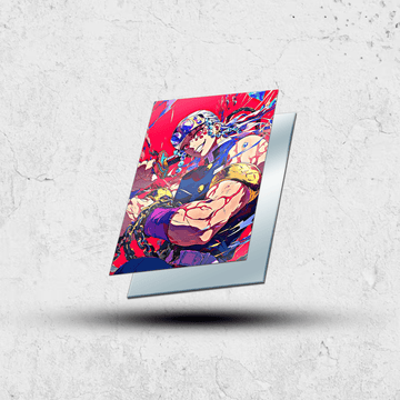 Uzui Tengen Anime Metal Poster ( 8.3 x 11.7 inchis ) || DEMON SLAYER #2