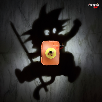 Goku Ultimate Saiyan Shadow Limited Edition Wall Lamp || Dragon Ball Z Night Light || DRAGON BALL Z