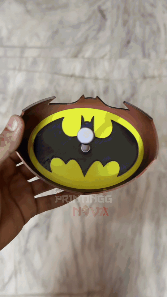 Ultimate Batman Symbol Shadow Limited Edition Wall Lamp || DCZ Night Light || DC