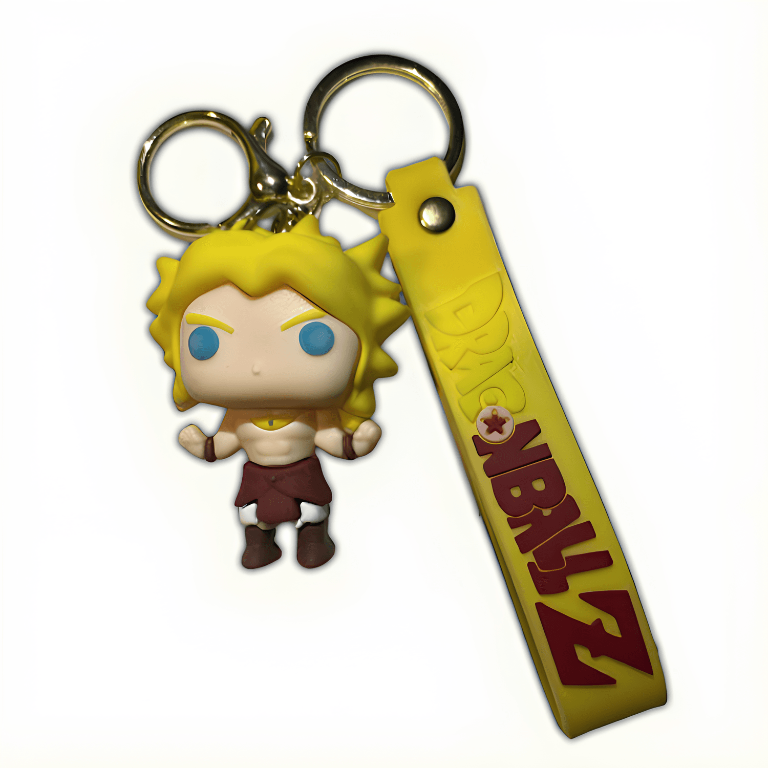 Dragon Ball Z Broly Anime Action Figures 3D Keychain keyring || DRAGON BALL Z