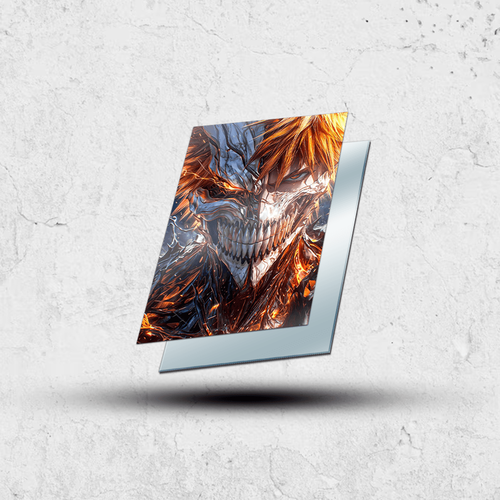 Ichigo Kurosaki Anime Metal Poster ( 8.3 x 11.7 inchis ) || BLEACH #5