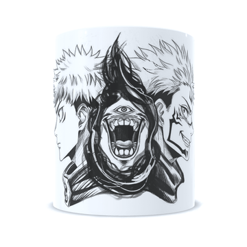 Sukuna x Yuji Itadori Jujutsu Kaisen Anime Printed Coffee Mug (300 ml) || JUJUTSU KAISEN #3