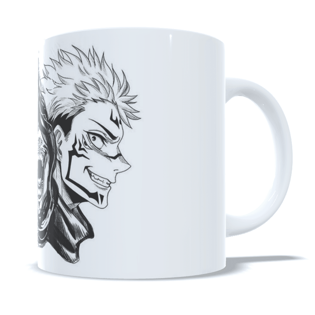 Sukuna x Yuji Itadori Jujutsu Kaisen Anime Printed Coffee Mug (300 ml) || JUJUTSU KAISEN #3