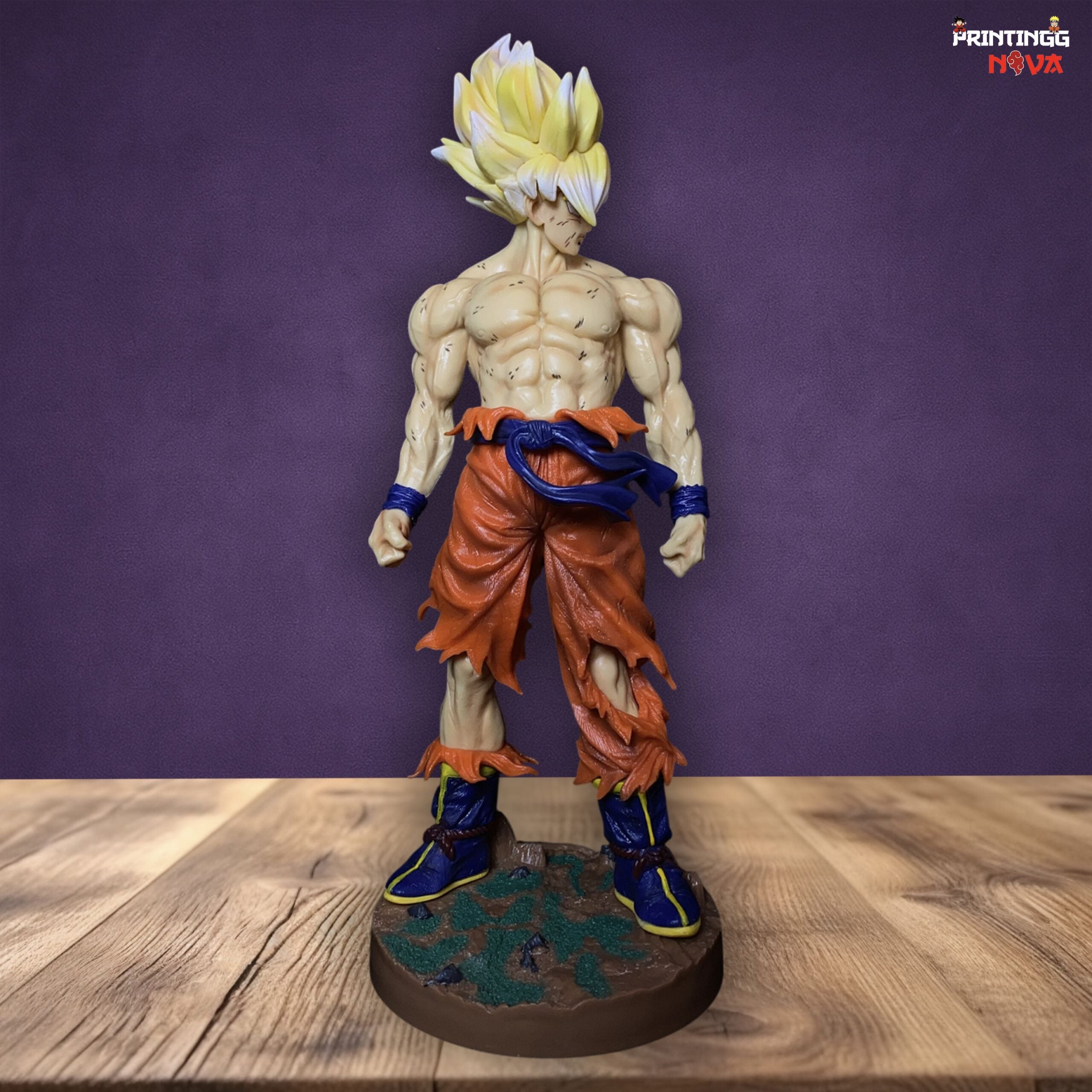 Dragon Ball Z Goku Shirtless Big Size Premium Action Figure || [44cm] || DRAGON BALL Z