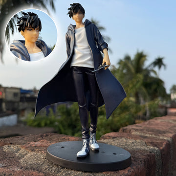 Solo Leveling Sung JinWoo With Dual Daggers & Stand Limited Edition Power Up PVC Anime Action figure [21 cm] || SOLO LEVELING