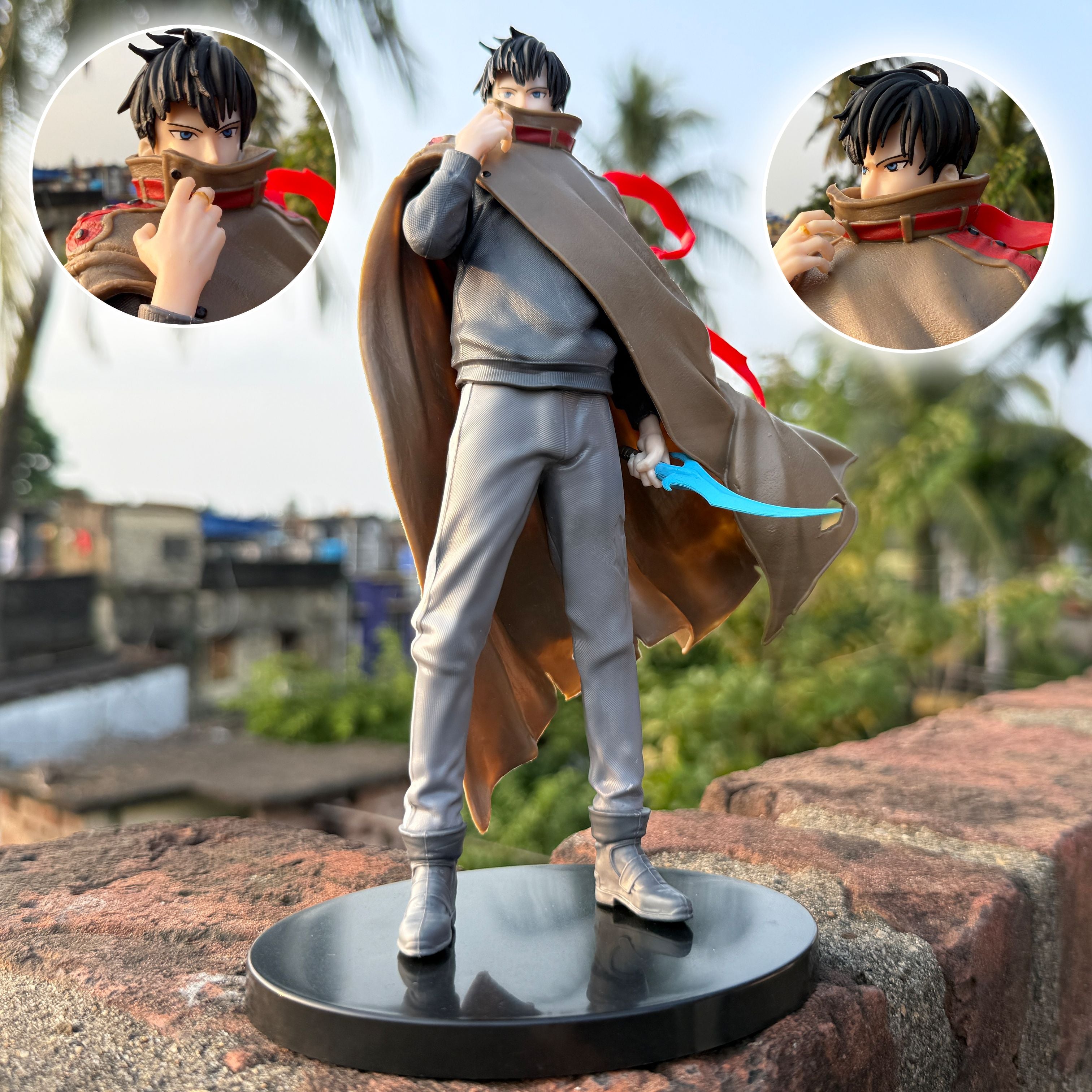 Solo Leveling Sung JinWoo With Stand New PVC Anime Action figure [21 cm] || SOLO LEVELING (Copy)