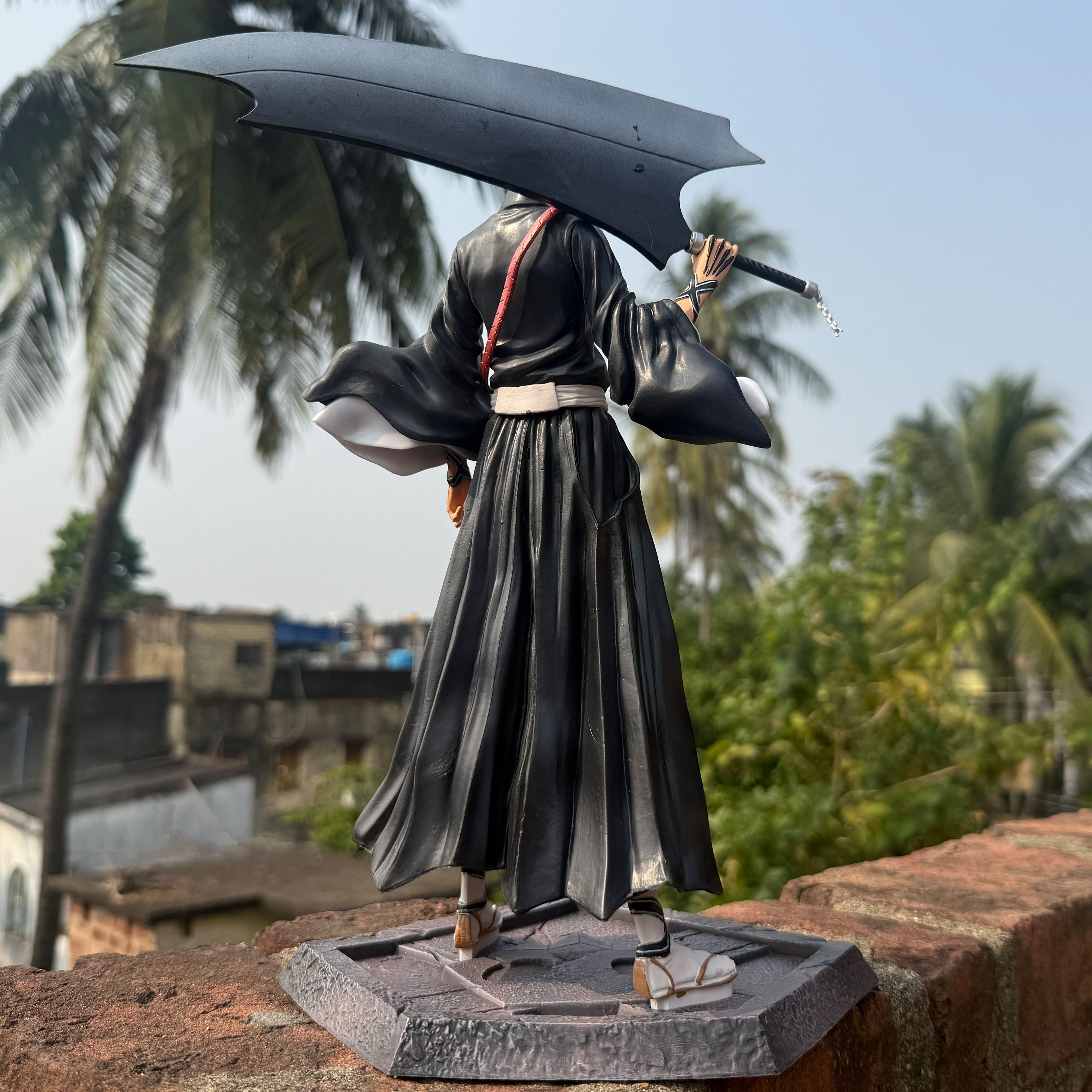 Bleach Ichigo Kurosaki Double Head PVC Anime Action figure [33 cm] || Bleach