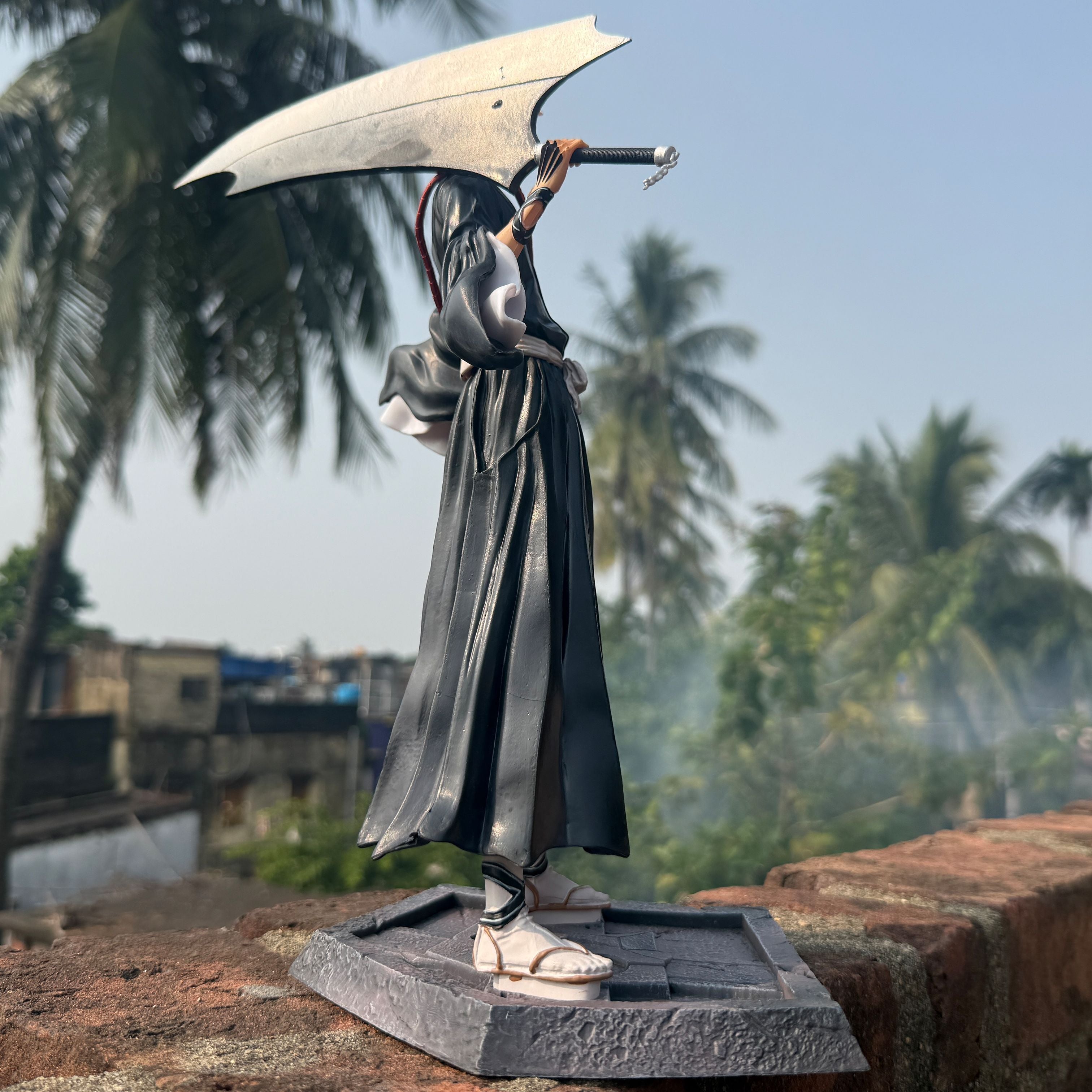 Bleach Ichigo Kurosaki Double Head PVC Anime Action figure [33 cm] || Bleach