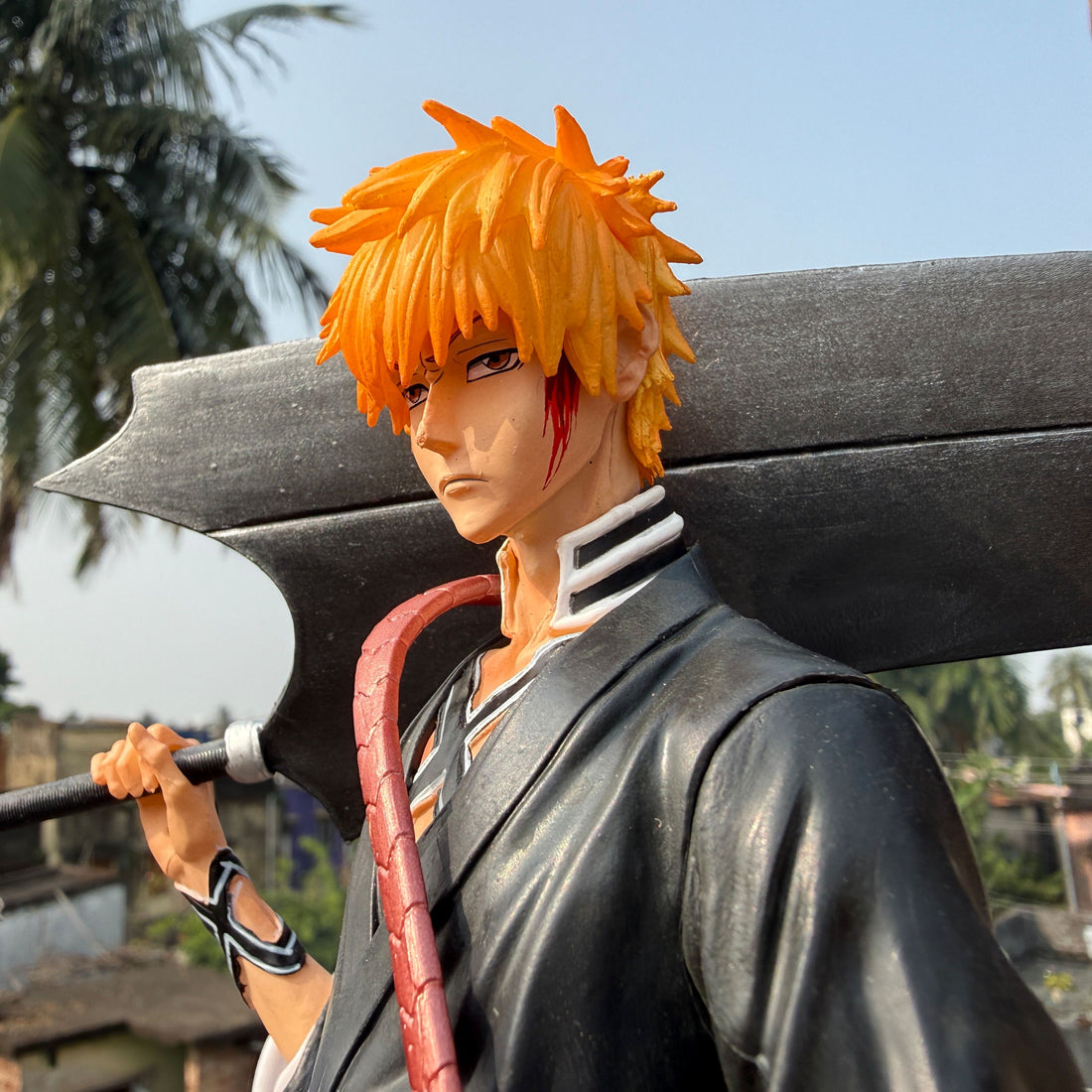 Bleach Ichigo Kurosaki Double Head PVC Anime Action figure [33 cm] || Bleach