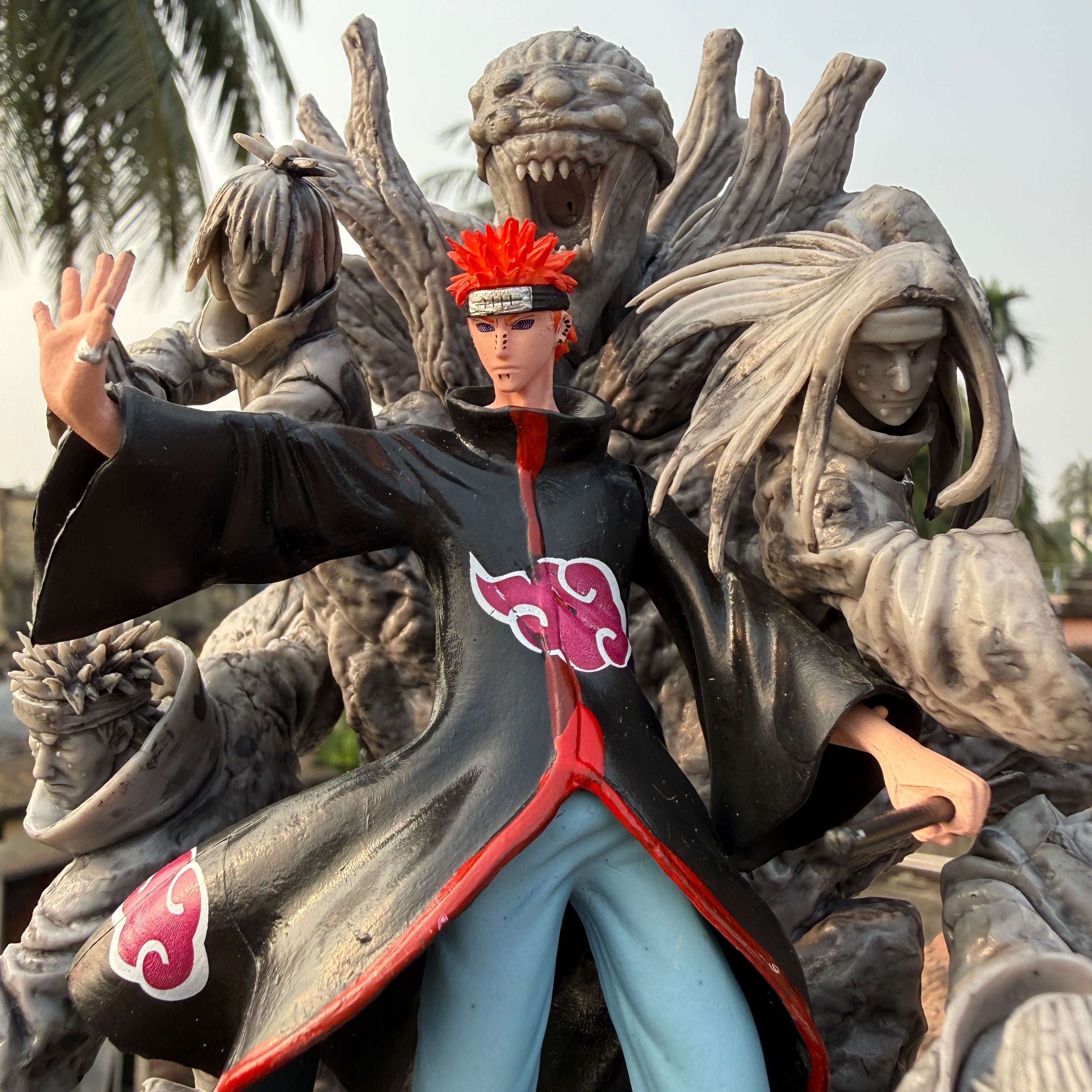 Naruto Shippuden Pain Nagato Figure with Gedo Mazo Base [22 CM] PVC Action figure || ONE PIECE