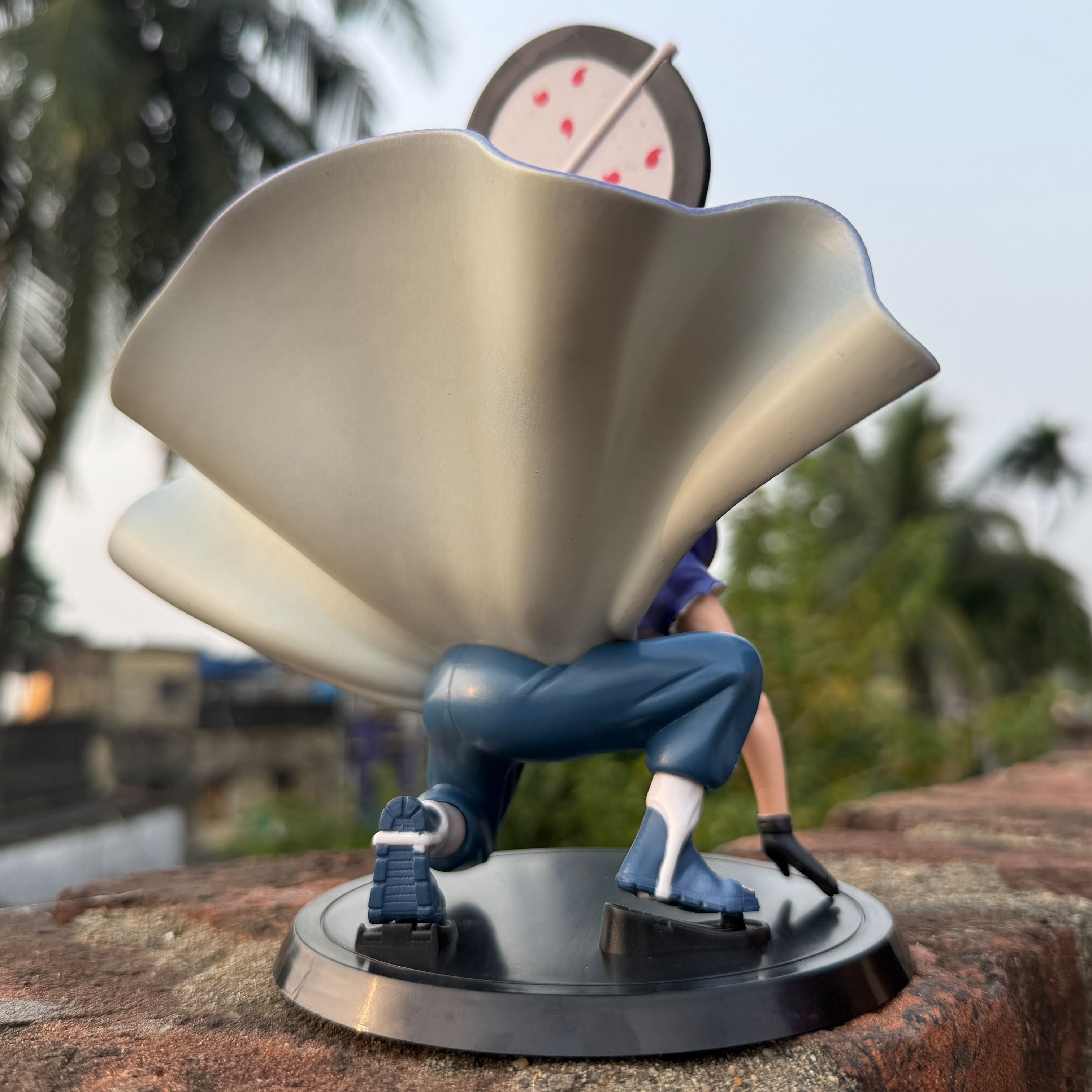 Naruto Shippuden Obito Uchiha Figure with Gunbai War Fan & Chain PVC Action figure || NARUTO