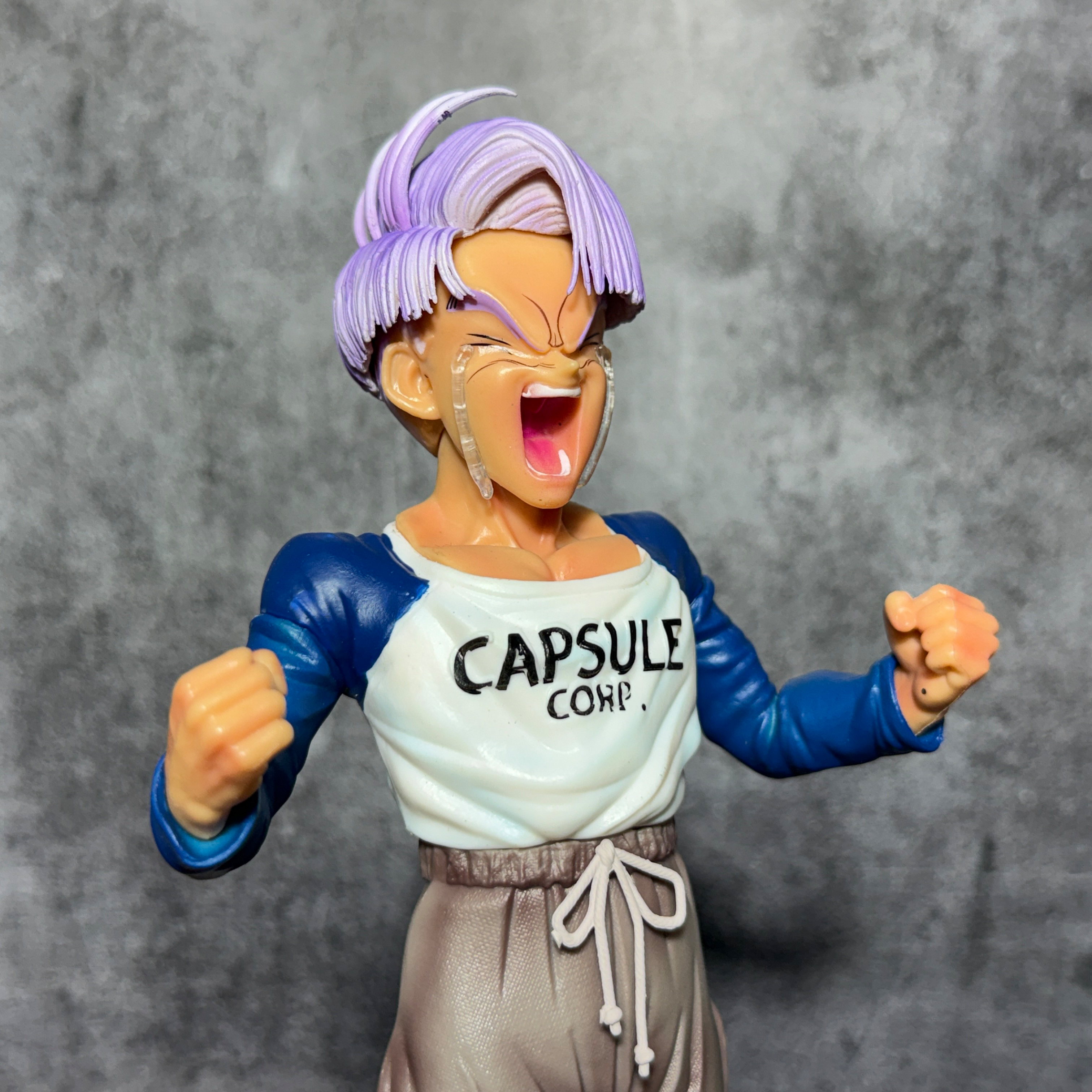 Dragon Ball Z Super Saiyan Trunks "Crying" Capsule Corp Outfit [24 CM] PVC Action Figure || DRAGON BALL Z
