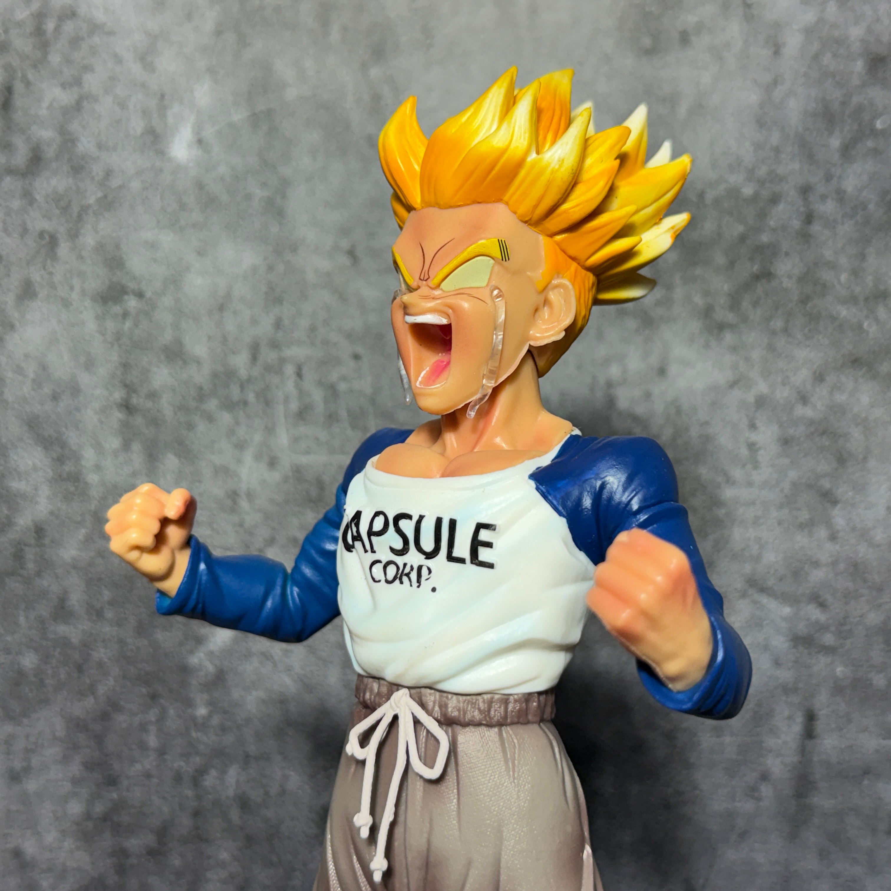 Dragon Ball Z Super Saiyan Trunks "Crying" Capsule Corp Outfit [24 CM] PVC Action Figure || DRAGON BALL Z
