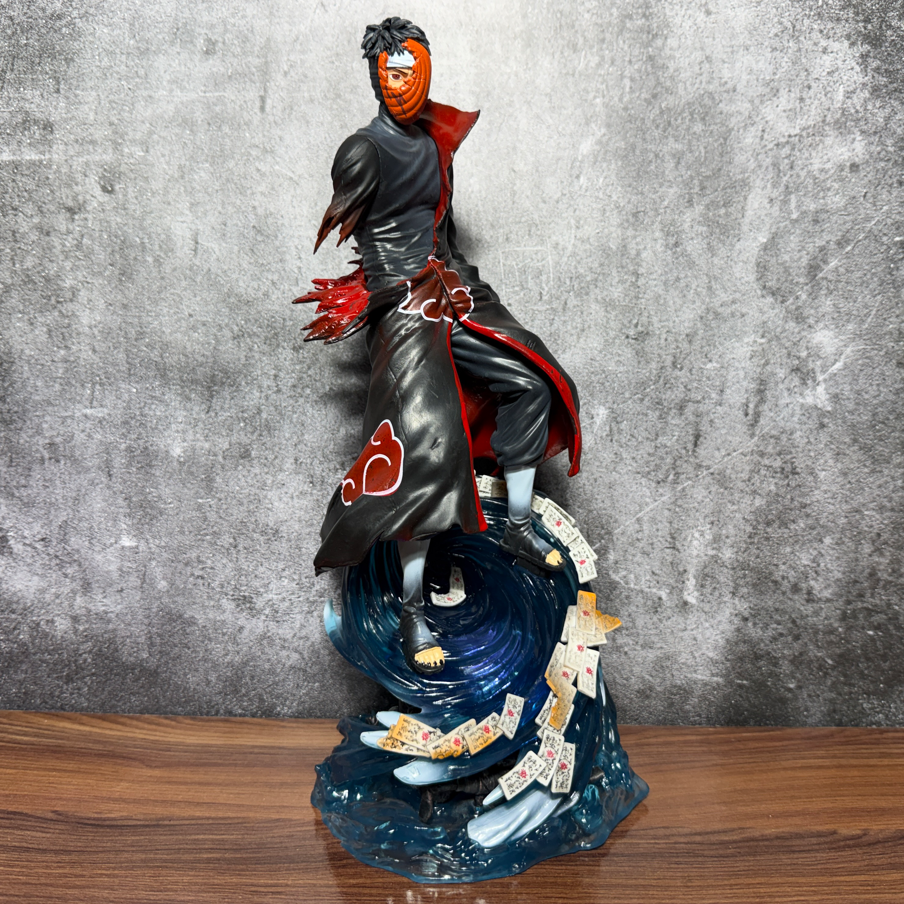 Naruto Shippuden Premium Collectible Obito Uchiha Akatsuki LED Action Figure [36 CM] PVC Action figure || NARUTO