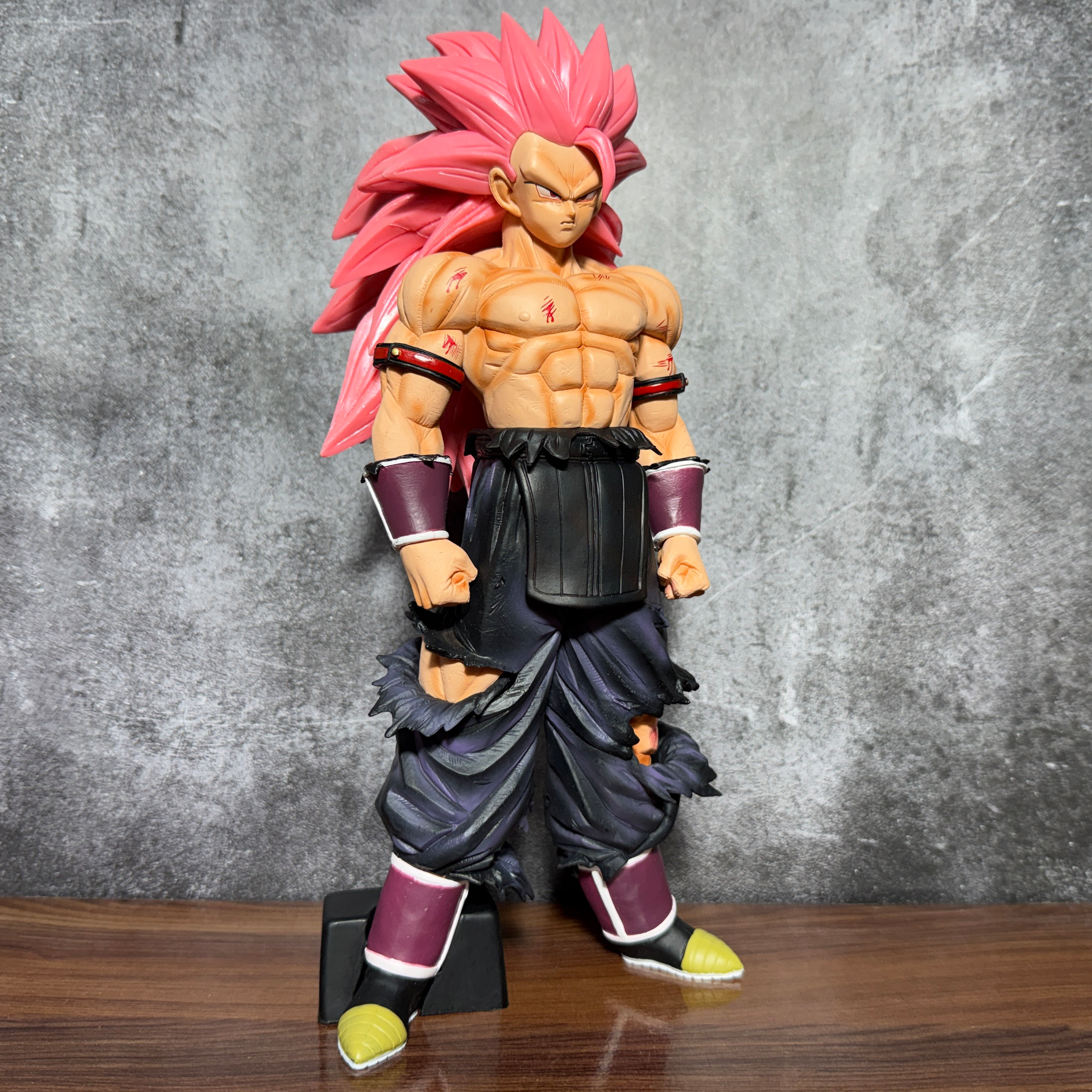 Dragon Ball Z Black Goku SSJ3 With Removable Magnetic Mask Action Figure [30 CM] PVC Action figure || DRAGON BALL Z