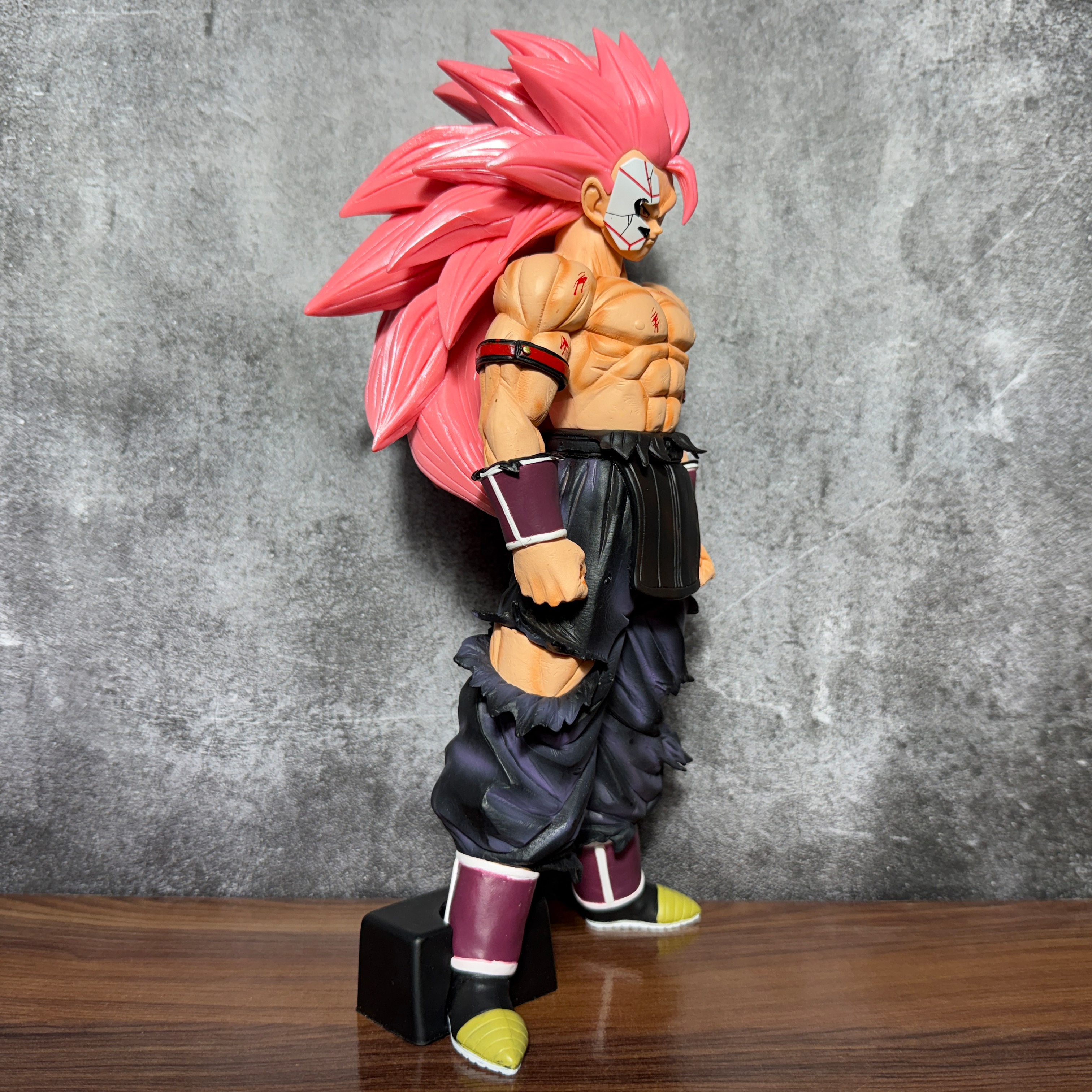 Dragon Ball Z Black Goku SSJ3 With Removable Magnetic Mask Action Figure [30 CM] PVC Action figure || DRAGON BALL Z