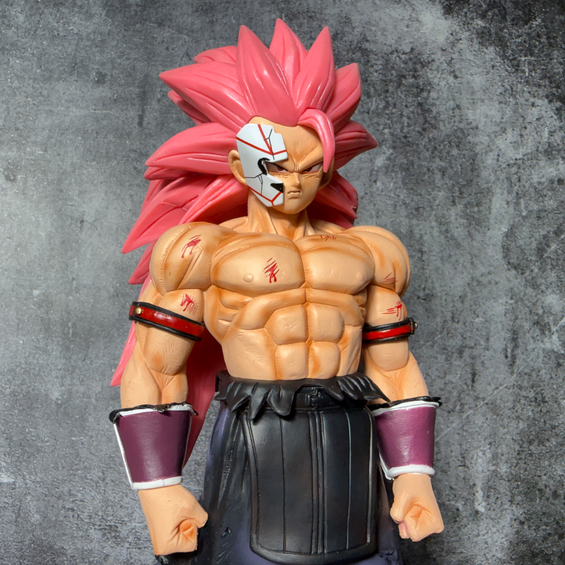 Dragon Ball Z Black Goku SSJ3 With Removable Magnetic Mask Action Figure [30 CM] PVC Action figure || DRAGON BALL Z